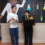 Student presents project on the Solar