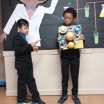Student presents project on the Solar System