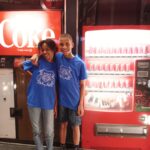 Middle grade students pose at World of Coke; Camp Canopy 2025